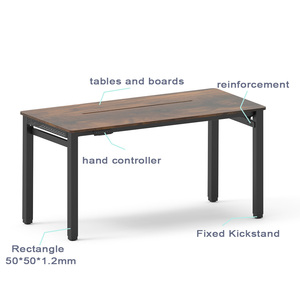 OEM Four-Legged Dual-Motor Electric Standing <strong>Desk</strong> Modern Height-Adjustable <strong>Large</strong> Screen <strong>Computer</strong> Conference Room <strong>Desk</strong> Office Gym - Product Image 4
