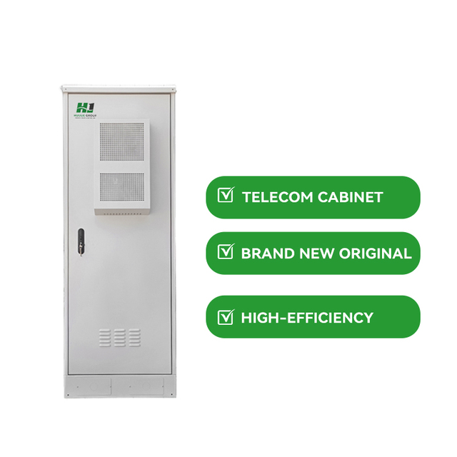 19inch Rack 32U 42U Outdoor Battery Cabinet IP65 IP55 Telecom Stainless Steel Equipment Cabinet with Air Conditioner