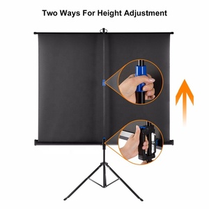 <span class=keywords><strong>Hight</strong></span> Chất Lượng Dễ Dàng Gấp Tripod Màn Hình Thực Hiện Di Chuyển Có Thể Gập Lại Chiếu Với Đứng Rạp Hát Tại Nhà Điện Ảnh Giá Thấp - Product Image 3