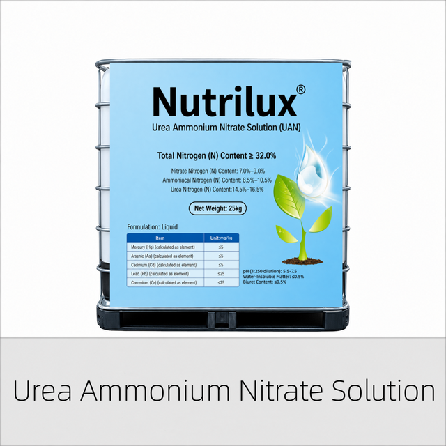 UAN Liquid Nitrogen Fertilizer, Slow Release Agri Fertilizer for Fruit Flower Vegetable Foliar Spray Drip Irrigation