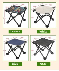 Silla Plegable Portátil de Acero Inoxidable Ultraligera de Diseño Moderno CW Mazar con Tela Oxford para Camping, Jardín y Barbacoa - Product Image 3