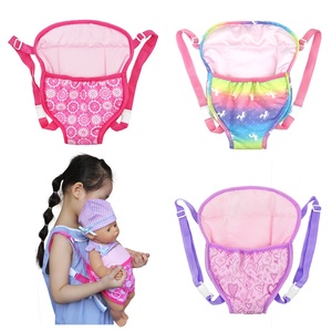 Mochila Porta Muñecas de Plástico de Alta Calidad, Estilo Juguete Suave, con Correas Delanteras/Traseras, para Muñecas de 15-18 Pulgadas - Product Image 1