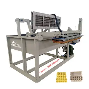 Small manufacturing machines egg tray paper pulp molding machine with egg trays egg box machine