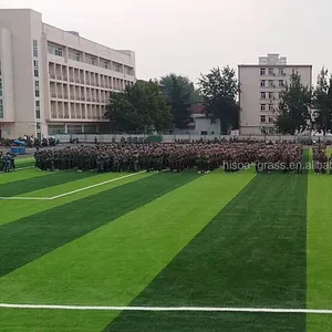 Karpet rumput sintetis untuk olahraga ramah lingkungan lapangan sepak bola mini Tiongkok rumput buatan untuk sepak bola