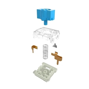 Interruptor de perfil bajo Gateron 2,0 rojo azul marrón 3 pines para el teclado mecánico ultradelgado definitivo air75 air60 K1 K3 K7 - Product Image 4