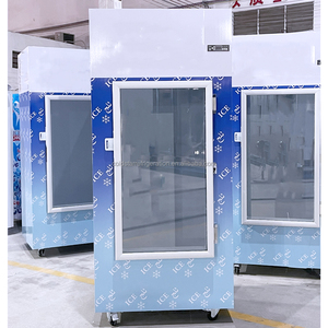 Venta al por mayor comercial bolsas de hielo contenedor de almacenamiento merchandiser equipo de refrigeración COLDSTAR ventilador de refrigeración del congelador de refrigeración-5 ~-15 DE LA ICE-300G - Product Image 2