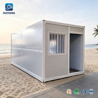 Maison conteneur modulaire pliable préfabriquée écologique haut de gamme, portable et mobile, de 20 pieds