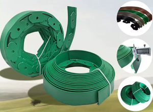 Banda <span class=keywords><strong>de</strong></span> Aislamiento Moderna en Forma <span class=keywords><strong>de</strong></span> L para Cercas <span class=keywords><strong>de</strong></span> Jardín, con Tira <span class=keywords><strong>de</strong></span> Retención para Separación <span class=keywords><strong>de</strong></span> Césped <span class=keywords><strong>y</strong></span> Piedras - Product Image 2