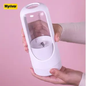 Myriver-licuadora exprimidora portátil para el hogar, mezclador de frutas, 2, 4 y 6 cuchillas, Usb, taza