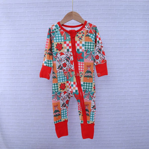 Tutina in Fibra di Bambù per Neonati Yiying Tessuto Morbido con Stampa Cartoon Pigiama per Gattonare <span class=keywords><strong>Abbigliamento</strong></span> per Neonati da 0-24 <span class=keywords><strong>Mesi</strong></span> - Product Image 6