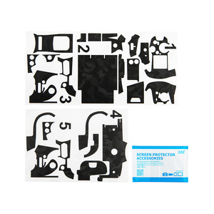 Bóng Đen Anti-Scratch 3M Vật Liệu Tăng Cường Các Grip Bảo Vệ Da Phim Đối Với Canon EOS <span class=keywords><strong>R</strong></span> - Product Image 2