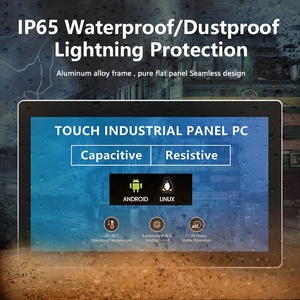 Ipctech resistive/capacitive 13.3นิ้วทัชสกรีนพีซีแบบฝังตัว IP65กันน้ำ - Product Image 2