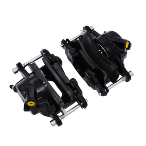 Kit de conversion de frein à disque avant de 11 pouces, étrier noir, compatible avec les voitures Chevy de 1955 à 1958, Impala <span class=keywords><strong>Bel</strong></span> <span class=keywords><strong>Air</strong></span>, pièces pour rod street de taille standard - Product Image 4