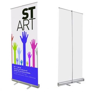 Expositor Publicitario Portátil con Marco de Aluminio y Sistema de Exhibición Enrollable Clásico - Product Image 1