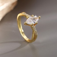 New Design Plata 925 Silver Jewelry Customized 18k Glod Plated Moissanite Diamond Zircon Engagement Rings for Women