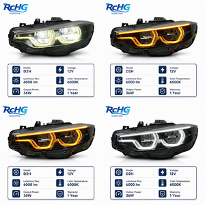 ชุดไฟหน้า LED D2H ใหม่ 12V 36W 6000K 6000LM พร้อมไฟ DRL และไฟเลี้ยว สำหรับ F32/F80/F82/F8X/M3/M4 รับประกัน 1 ปี - Product Image 5