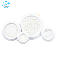 Diffuseur de CVC ABS réglable Décoration esthétique Climatisation centralisée Sortie d'air d'échappement Amortisseur de CVC