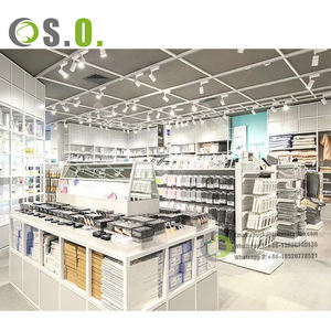 Tienda de comestibles moderna personalizada, minorista, estante de exhibición de alambre de Metal para dulces, góndola, estantes de supermercado - Product Image 2