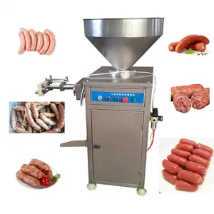Máquina eléctrica de enema, embutidora de salchichas, máquina automática para hacer salchichas que incluye anudado