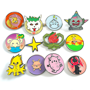 Épingles en métal émaillé avec logo personnalisé du fabricant en gros Épingles brouch Épingles personnalisées Logobadges en métal - Product Image 1