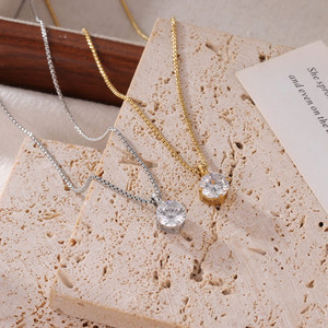 Collier en acier inoxydable avec pendentif délicat pour <span class=keywords><strong>maman</strong></span>, cadeau Showfay pour <span class=keywords><strong>maman</strong></span> 2632 - Product Image 6