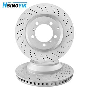 High Carbon Alloy Rear Brake Disc 9Y0615601B for Audi E-Tron GT Saloon for Porsche Cayenne-High <strong>Performance</strong> <strong>Rotors</strong> - Product Image 3