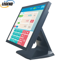AIO170 Métal 17 pouces Monoblock de vente au détail Caisse enregistreuse Point de vente Machine informatique avec écran tactile résistif