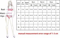 Maillot de bain femme européen et américain Bikini tissu ondulé couleur unie maillots de bain Triangle sac cou Bikini