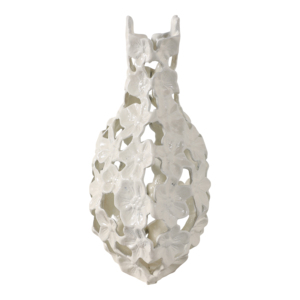 Vaso per Fiori in Metallo Traforato Decorativo per Soggiorno, Camera da Letto, Ufficio, Arredamento Casa - Product Image 3