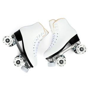 Flying Tiger Flashing Roller Couleur Blanche 4 Roues Professionnel Quad Roller Skate New Patines - Product Image 1