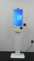 Machine de commande automatique de 24 pouces, écran tactile, système de paiement de restauration rapide, système POS tout-en-un, kiosque de commande automatique