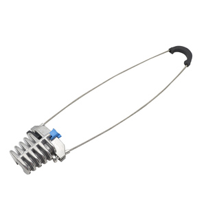 Abrazadera de Acero Inoxidable/Aluminio para Cable de Fibra Óptica FTTH, Tensor Metálico ODWAC para Anclaje de Cable de Fibra Óptica Plano para Uso en Exteriores - Product Image 3