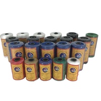 Fil de pêche en polyester multifilament fabriqué en Chine avec des couleurs Fil de pêche Sangara Fil de pêche en nylon Fil de polyester coloré
