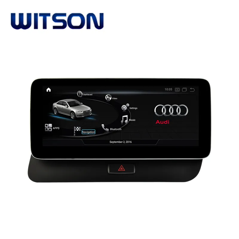 WITSON 안드로이드 10 스크린 자동차 라디오 아우디 Q5 2009-2019 오른손 드라이버 4G RAM 64GB ROM 자동차 멀티미디어 시스템