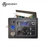 Précision Pro Audio D3-2K-2P DSP RMS 500W crête 2000W classe D mélangeur audio amplificateur de puissance Module carte professionnelle
