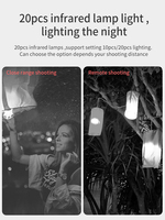 Lumière LED infrarouge pour la vision nocturne, la chasse aux fantômes, la prise de vue infrarouge, accessoires pour appareil photo