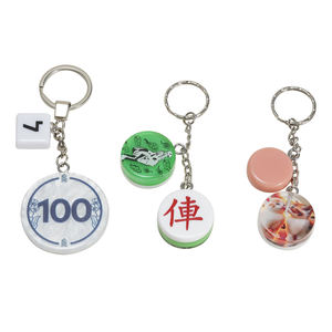 Llavero de Dados Acrílicos, Llaveros de Dominó, Llaveros para Bolsos, Carteras, Teléfonos Móviles o Colgantes para Coche - Product Image 6