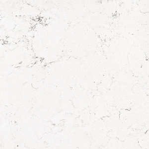 Plan de travail de cuisine moderne en pierre Calacatta blanc avec rayures dorées, base blanche avec points de verre, grande dalle, Vietnam - Product Image 2