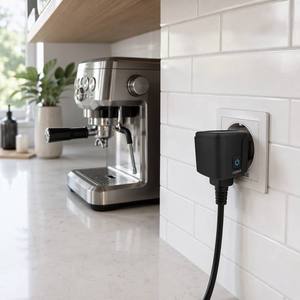 <span class=keywords><strong>Enchufe</strong></span> Inteligente <span class=keywords><strong>LIVOLO</strong></span> para la UE, Color Negro, para el Hogar, 16A, Toma de Corriente Externa, <span class=keywords><strong>Enchufe</strong></span> de Mesa, Estándar Europeo - Product Image 1