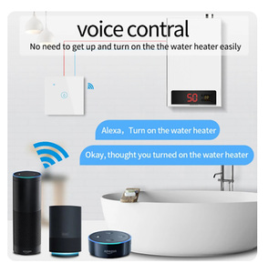 EU/UK 20A Smart Wifi Interruptor de calentador de agua Control remoto inalámbrico Wifi Compatible con <span class=keywords><strong>Alexa</strong></span>/Google Home/<span class=keywords><strong>IFTTT</strong></span> - Product Image 4