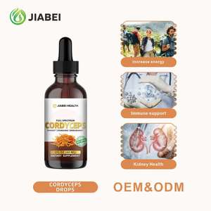 Cordyceps Sinensis Extrait Suppléments à base de plantes pour le soutien immunitaire 60 ml/bouteille Gouttes pour adultes Pas pour les femmes enceintes GMP/HACCP - Product Image 4