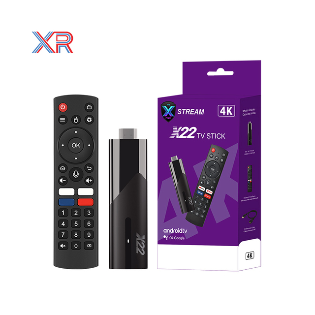 X22 Android14 TV Stick 4GB RAM 32GB ROM High Performance 8K Ultra-Fast Streaming Media Player H618 WiFi6 Voice Remote Channels