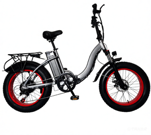 Batterie au lithium 48V 10.5Ah, pneus 20*4 pouces, JIMANO 7 vitesses, corps en aluminium, moteur sans balais, suspension avant, vélo électrique urbain tout-terrain - Product Image 1