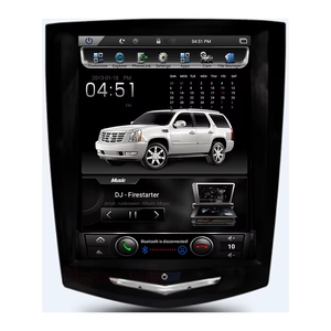 เครื่องเล่นวิดีโอระบบ Android11.0 10.4 "DSP USB สำหรับ Cadillac ATS ATSL XTS <span class=keywords><strong>SRX</strong></span> CTS สเตอริโอรถยนต์เล่นวิทยุจีพีเอสมัลติมีเดียอัตโนมัติ - Product Image 1