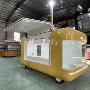 Customized Fully Equipped Food Truck Trailer Mobile Bar <b>Beer</b> Truck Pizza Ice Cream Coffee Cart Mobile Kitchen Food Cart - Product Image 6