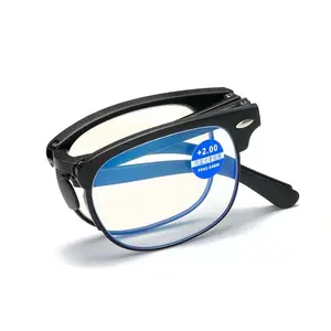 FANXUN TY133 HD Gafas presbiópicas Gafas plegables cómodas ultraligeras para hombres y mujeres Gafas de lectura antiazules