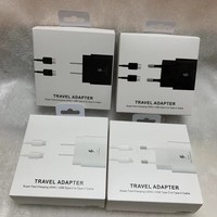 Sıcak Fırsat PD Hızlı Şarj Cihazı 25W 35W 45W 65W 120W Tip C USB Duvar Adaptörü Güç Kaynağı, C'den C'ye Kablo ile (ABD, AB, İngiltere Kombosu)