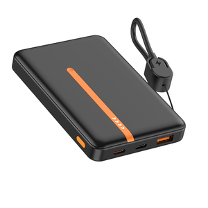<span class=keywords><strong>Batterie</strong></span> <span class=keywords><strong>externe</strong></span> portable 10000 mAh, charge rapide 77W, écran LED, câble intégré <span class=keywords><strong>pour</strong></span> téléphone portable, utilisation en extérieur - Product Image 3