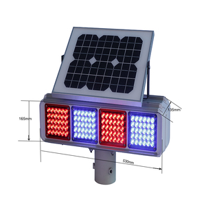 ضوء تحذير ليد شمسي شديد السطوع انفجار طريق - Product Image 4