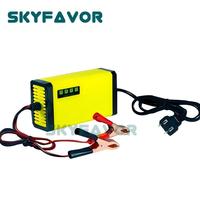Chargeur de batterie intelligent multiple 12V 2A pour voiture, moto, voiture jouet, batteries Gel AGM au plomb-acide, avec réparation par impulsions, chargeur 12V